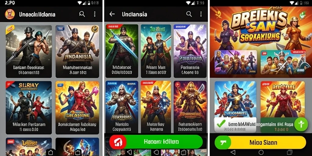 Screenshot interaksi pemain dalam komunitas game.